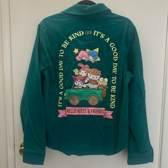 Sanrio Tops - Sanrio Hello Kitty and Friends Corduroy Overshirt